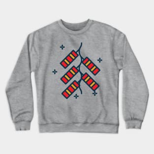 Fire Cracker String Crewneck Sweatshirt